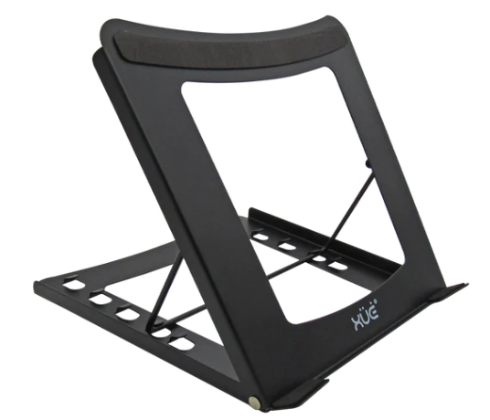 Base Stand para portátiles 5-POSIC metálica color negro, marca XUE