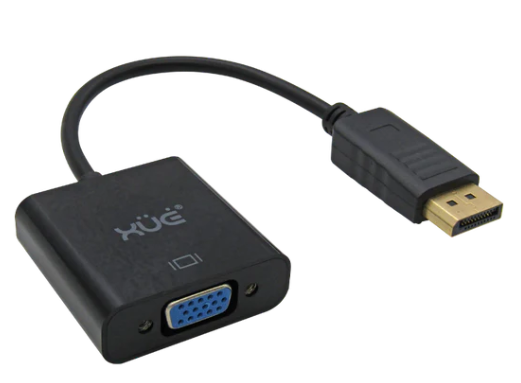 Convertidor Displayport a VGA (Negro) marca XUE