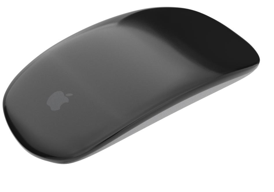 Apple Magic Mouse ratón inalámbrico superficie Multi‑Touch negra