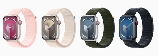 Apple Watch Series 9 (GPS) - Medianoche 41 mm - Talla S/M