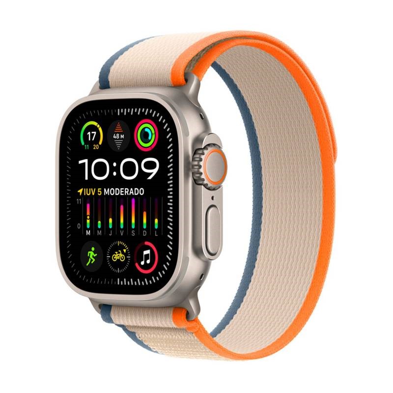 Apple Watch Ultra 2 (GPS + Cellular) - Caja de titanio 49 mm - Correa Naranja - Talla S/M