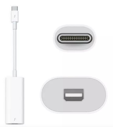 Adaptador de Apple Thunderbolt 3 a Thunderbolt 2