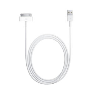 Cable de Apple Conector Base Dock con Puerto USB - Color Blanco
