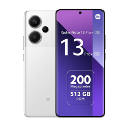 Celular Redmi Note 13 PRO + 5G Moonlight Withe 12 GB RAM 512 GB ROM US