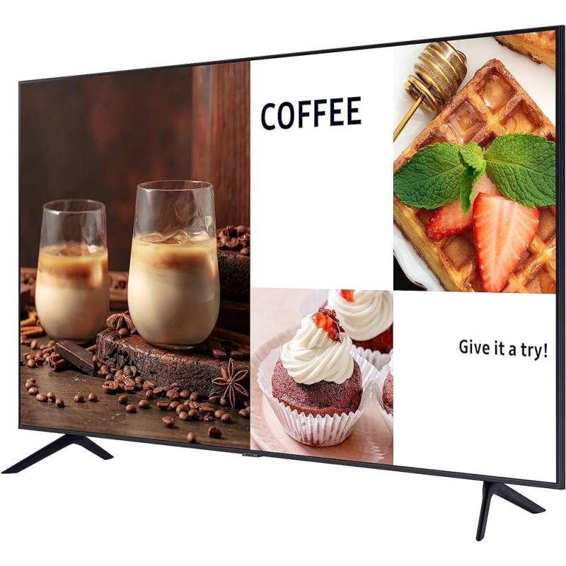 Monitor Industrial Televisor Business Samsung 75" Pulgadas 16X7 4K 250NIT BE75C-H