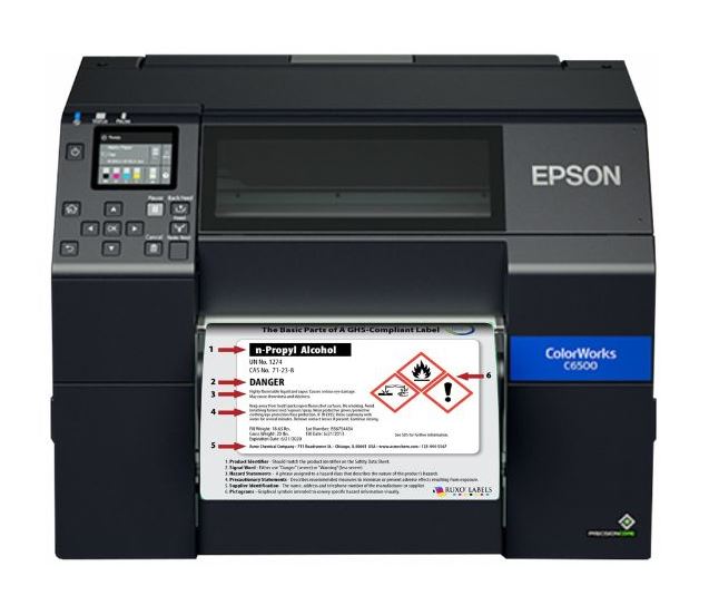 Impresora de Etiquetas ColorWorks CW-C6500AU