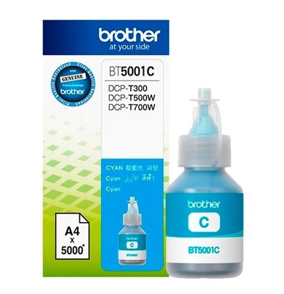 BOTELLA DE TINTA CYAN BROTHER DCP-T500W/DCP-T700W/MFC-T800W