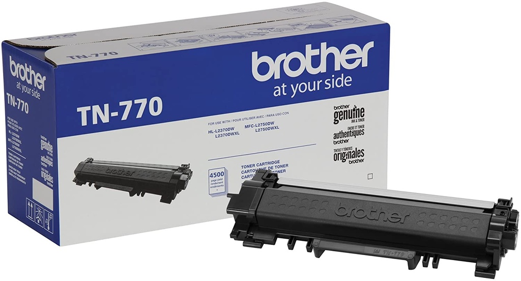 Cartucho de Tóner Negro TN-770 Brother MFP-L2750DW