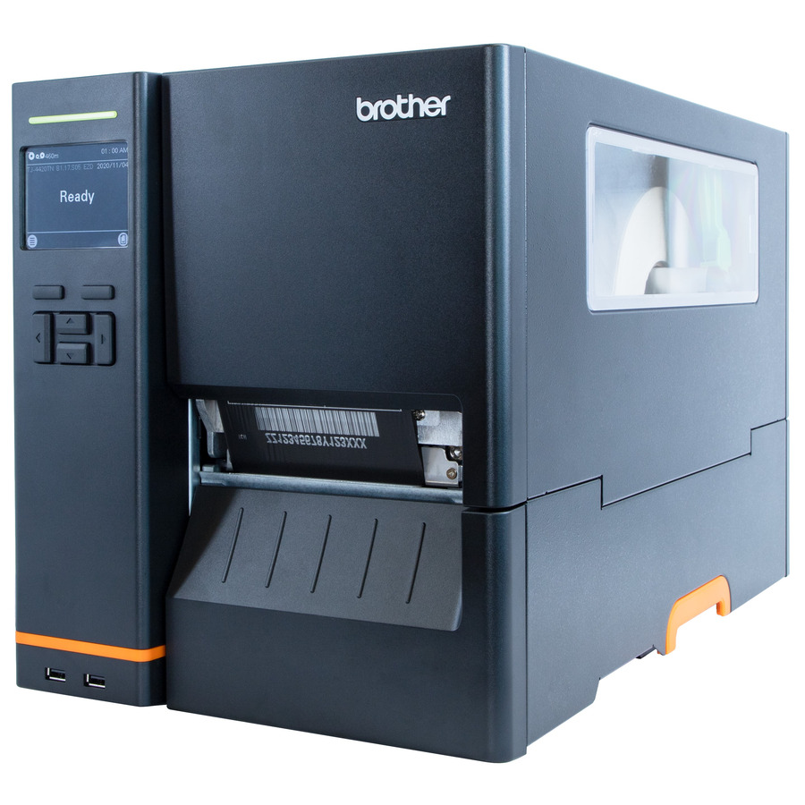 Impresora Térmica 4.5” Titan Industrial Printer w Peeler/Rewind, TT, 203dpi, 14ips, Color LCD, LAN/ USB/ Dual Host-USB/ Ser