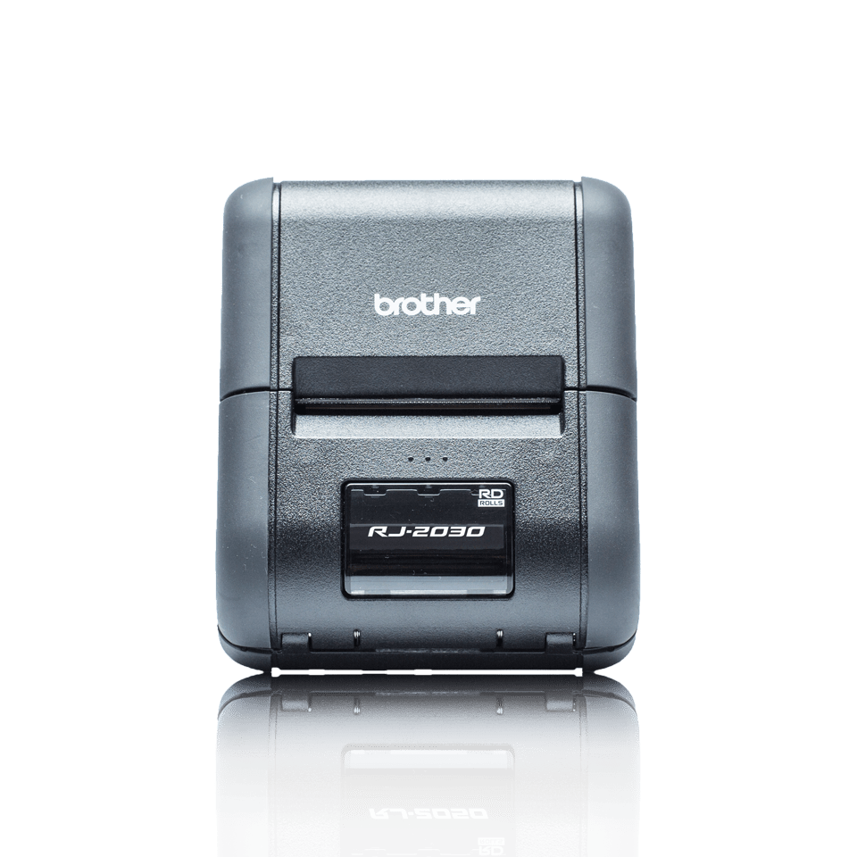 Impresora Portátil Térmica RJ-2030: RuggedJet 2, Portable 2" Direct Thermal Receipt Printer w/Bluetooth, USB, LCD Display, Reflective Media Sensors, Tear, Battery, Belt Clip & 2 Year Premier