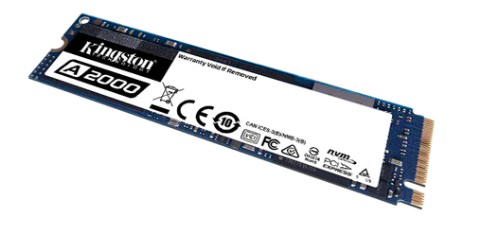 Disco de Estado Sólido SSD PCI-E 4.0 M.2 2280 1TB NVME KINGSTON NV3 SNV3S/1000G R/W 6000 MB/S Garantia 3 años