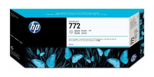 Cartucho de Tinta Light Gray 772 HP Designjet Z5200/5400