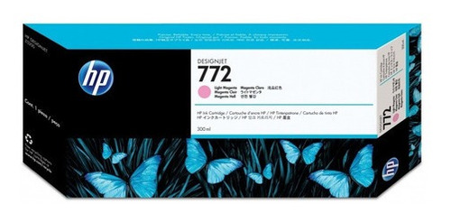 Cartucho de Tinta Light Magenta 772 HP Designjet Z5200/Z5400