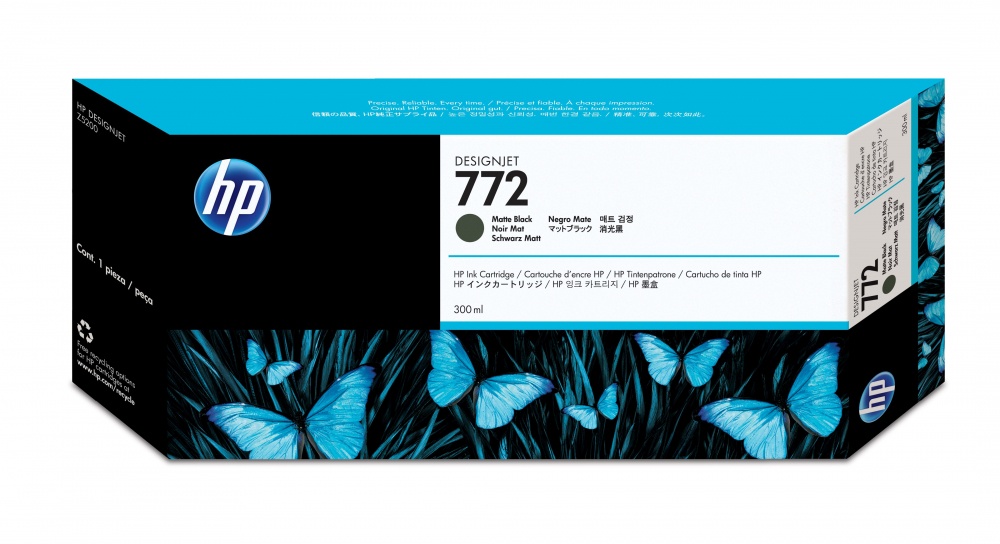 Cartucho de Tinta Negro Mate 772 HP Z5200/Z5400
