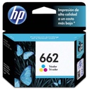 Cartucho de Tinta Tricolor 662 HP Designjet INK ADVANTAGE 2515 y 2515 E-All-IN-ONE