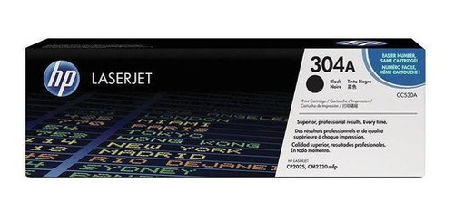 Cartucho de Tóner Negro 304A HP laserjet CP2025