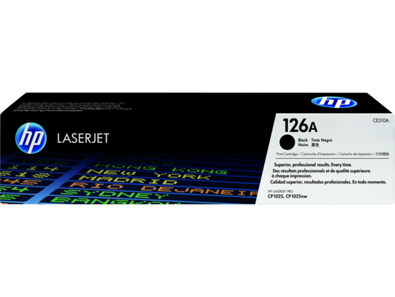 Cartucho de Tóner Negro HP 126A CP1025/CP1025NW