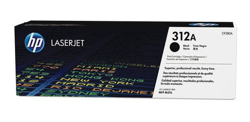 Cartucho de Tóner Negro 312A HP M476
