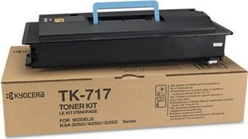 Cartucho de tóner Negro Kyocera TK-717  TA 420i/TA 520i/KM 3050/KM 4050/KM 5050