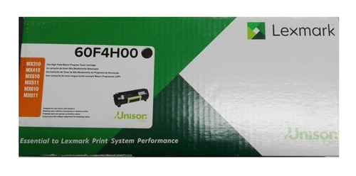 Cartucho de Tóner Negro Lexmark MX611dhe/MX410de/MX511de/MX310dn