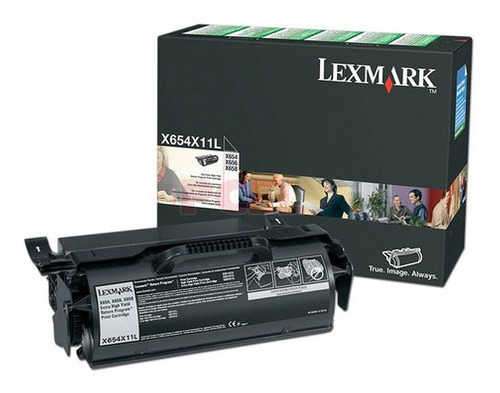 Cartucho de Tóner Negro Lexmark X654/ X656/ X658