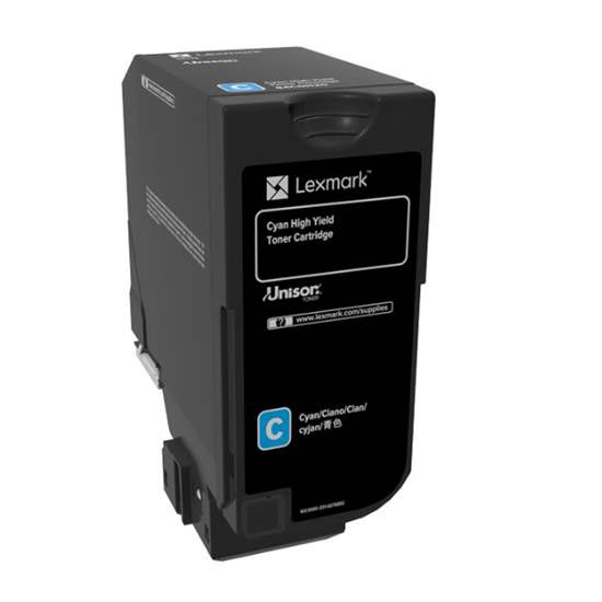 Cartucho de Tóner Cyan Lexmark CX725