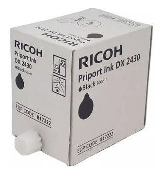 Cartucho de Tinta Negra Ricoh DX 2330/DX 2430