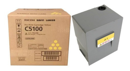 Cartucho de Tóner Amarillo Ricoh PRO C5100S/PRO C5110S