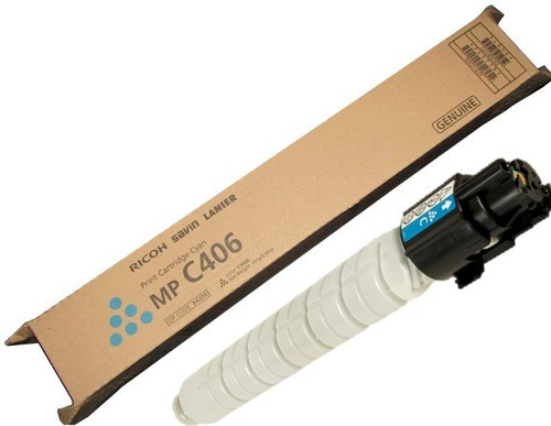 Cartucho de Tóner Cyan Ricoh MP C306/ MP C307/ MP C406/MP C407