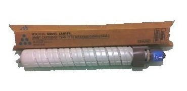 Cartucho de Tóner Cyan Ricoh MP C3500SPF/ MP C4500SPF