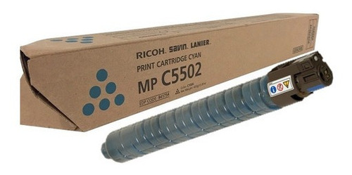 Cartucho de Tóner Cyan Ricoh MP C4502/MP C5502