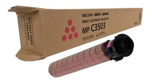 Cartucho de Tóner Magenta Ricoh MP C3503/MP C3003/MP C3004/MP C3504