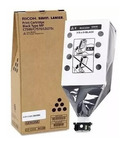 Cartucho de Tóner Negro Ricoh PRO C550EX /PRO C700EX