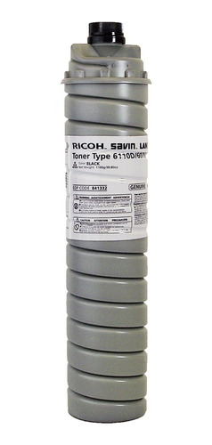 Cartucho de Tóner Negro Tipo 6110D Ricoh MP 5500/MP 6001/MP 6002/MP 6503/MP 7503/MP 8001/MP 9002/MP 9003