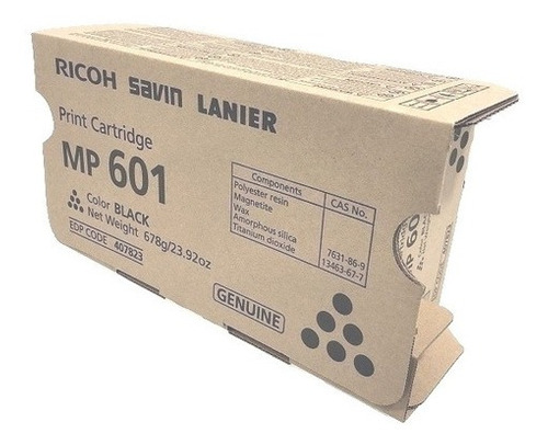 Cartucho de tóner negro Ricoh MP 501SPF/MP 601SPF/ SP 5300DN/SP 5310DN