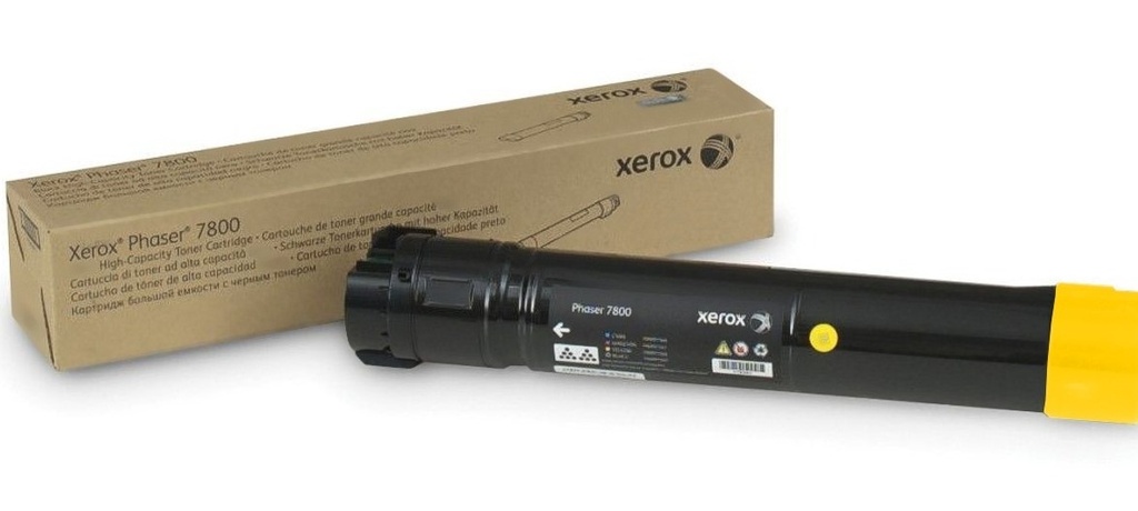 Cartucho de Tóner Amarillo Xerox Phaser 7800