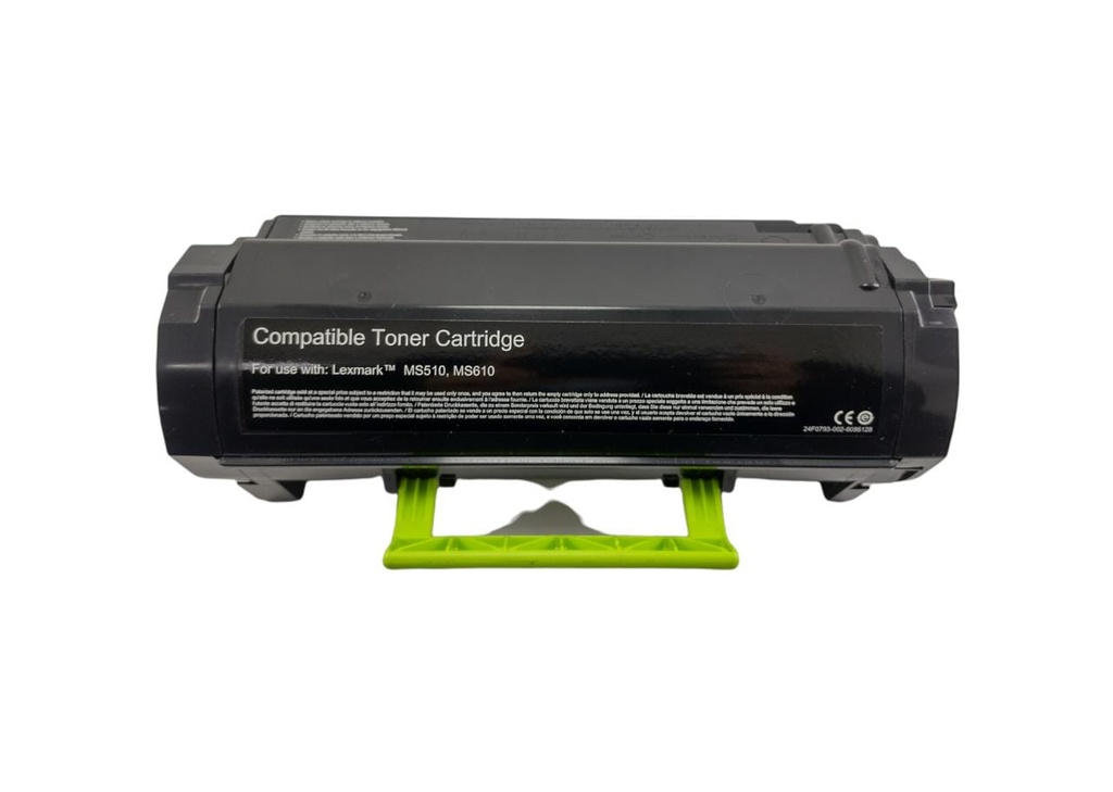 Cartucho de Tóner Negro Genérico Lexmark MX511de/MX611dhe/MX611dfe
