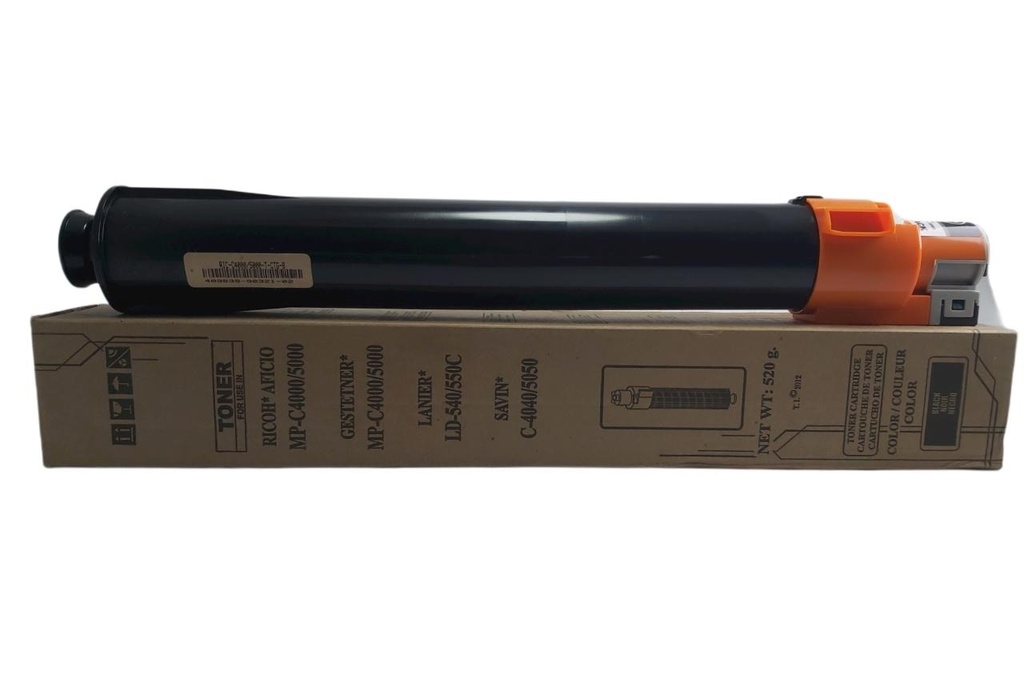 Cartucho de Tóner Negro Ricoh Genérico Ricoh MP C4000/MP C5000 CBA