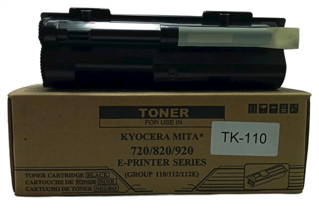 Cartucho de Tóner Negro TK-110 Genérico Kyocera FS720/820/920