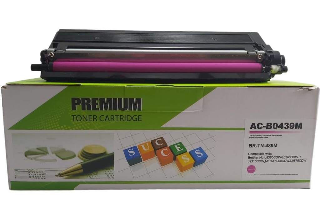 Cartucho de Tóner Magenta Genérico Brother MFC-L9570CDW