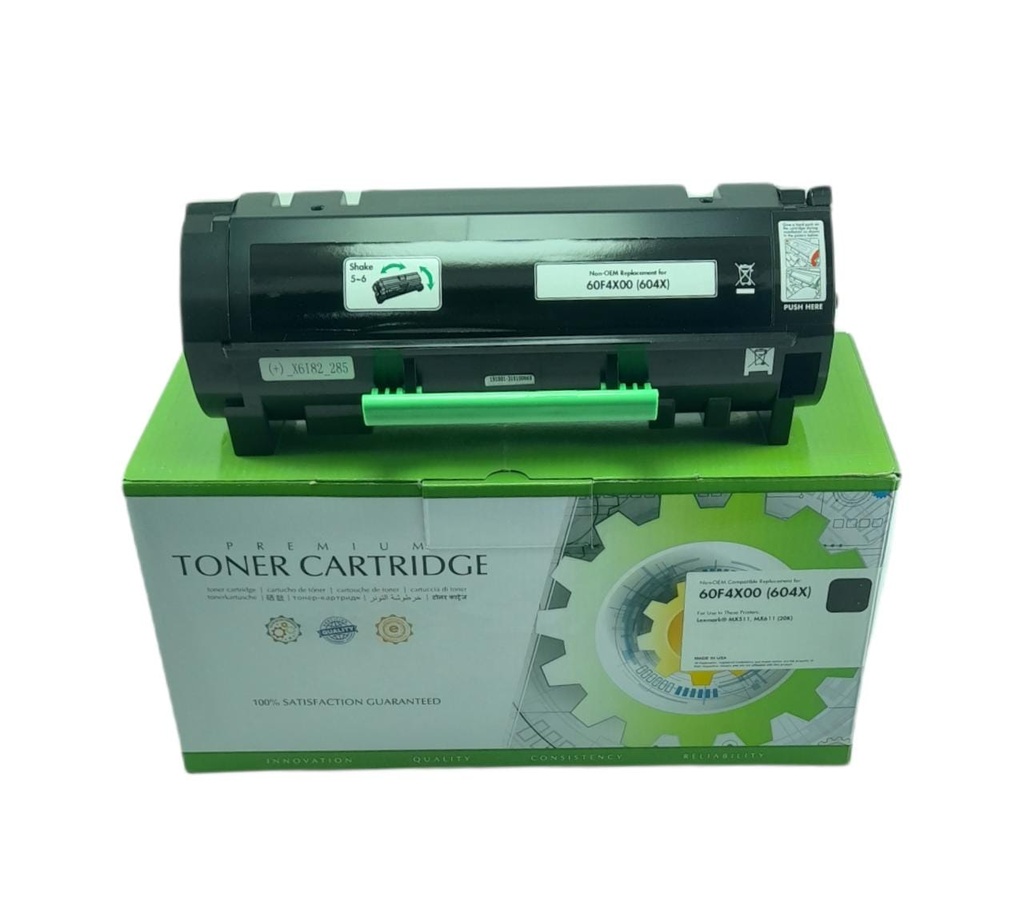 Cartucho de Tóner Negro Genérico Lexmark MX511de/MX611dhe/MX611dfe STC