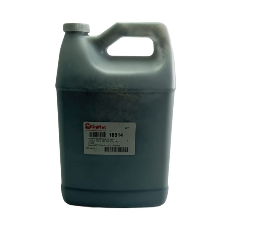 Recarga de Tóner Negro X 1 KG Genérico Lexmark T650/T652/T654/T656