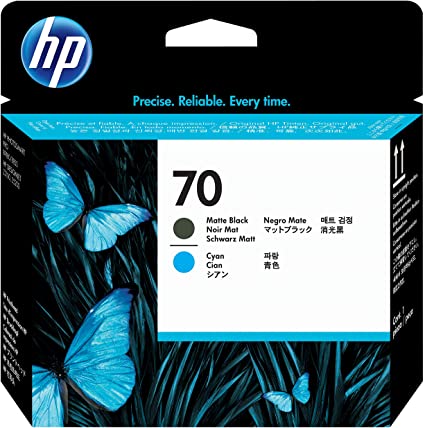 Cabezal de Impresión Negro Mate y Cyan 70 HP Designjet Z2100/Z3100/Z3200