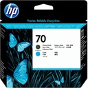 Cabezal de Impresión Negro Mate y Cyan 70 HP Designjet Z2100/Z3100/Z3200