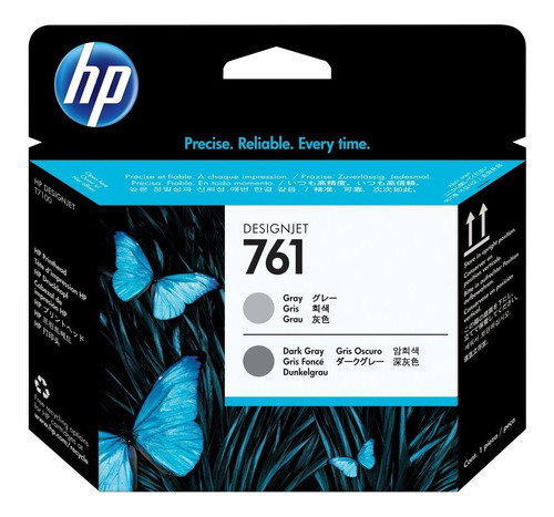 Cabezal de Impresión Gris y Gris Oscuro 761 HP Designjet T7100/T7200
