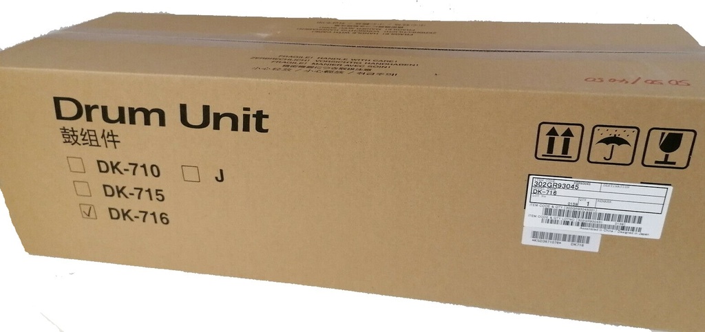Unidad de Cilindro Negro DK-716 Kyocera KM-4050 (MK-716)