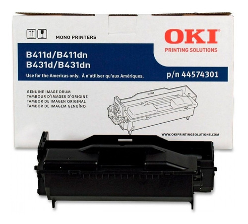 Cilindro Negro Oki B411/B431/MB461/MB491