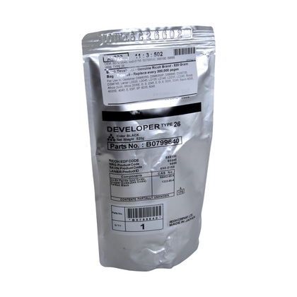 Revelador Ricoh Tipo 26 Ricoh AF 2035/AF 2045/AF 3045