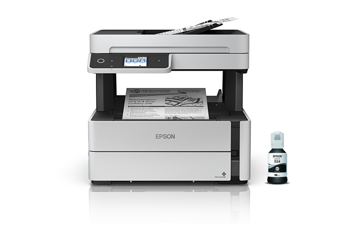 Multifunciónal Inalámbrica BYN con Fax y ADF Epson Ecotank M3170