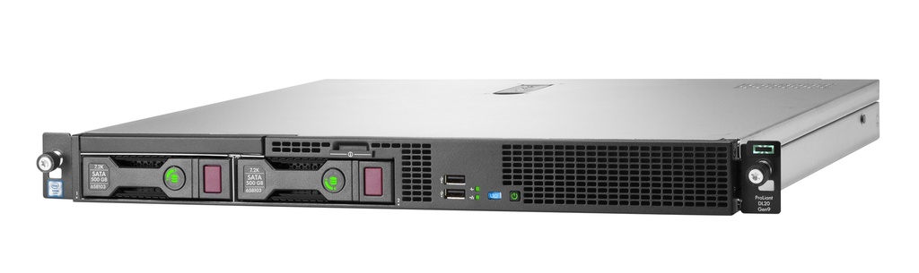 Servidor HPE DL20 GEN9 E3-1220V6 LFF Base SVR